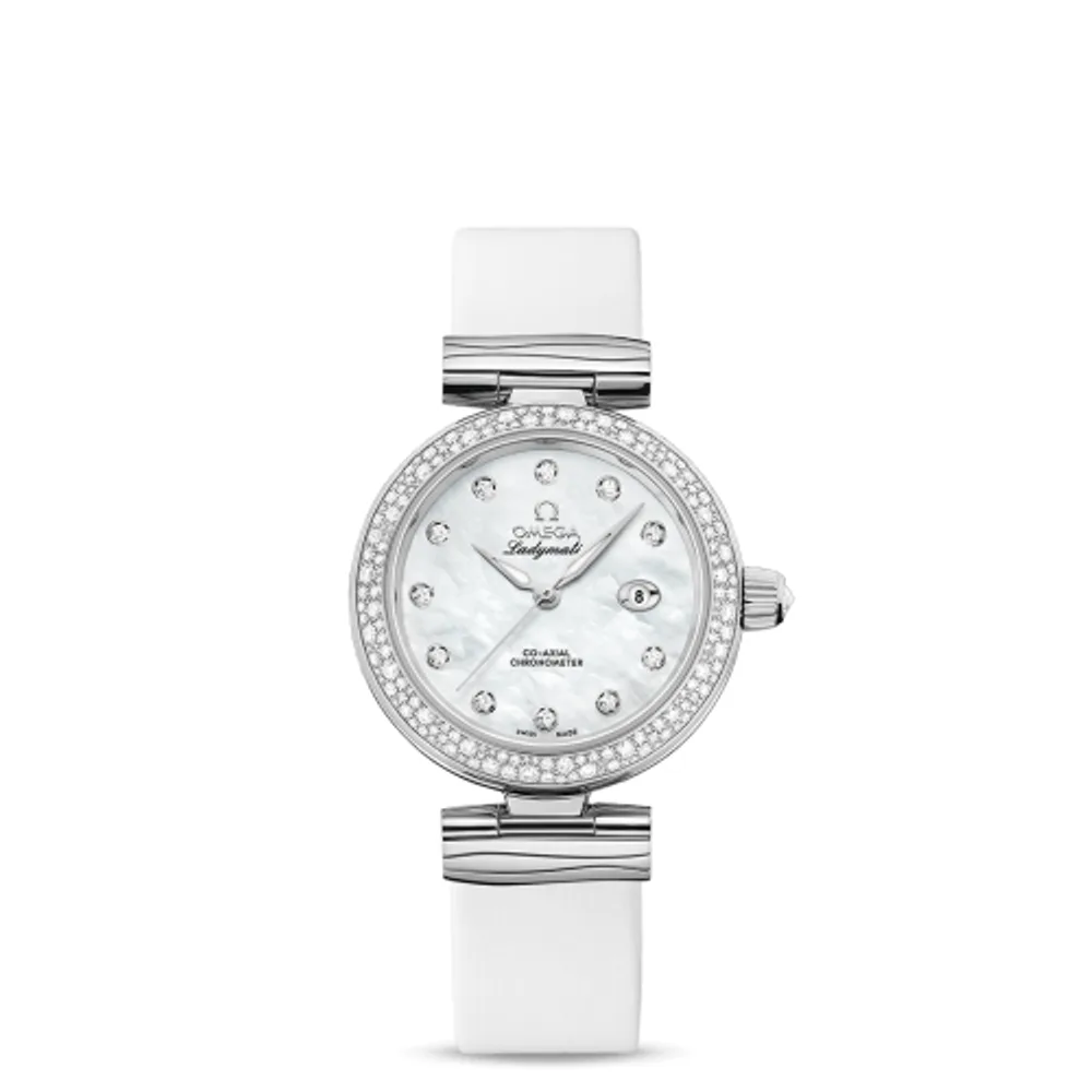 Omega LadyMatic Co-Axial 34 Stainless Steel / Diamond / MOP