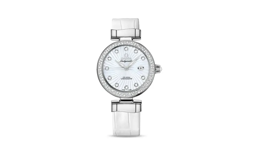 Omega LadyMatic Co-Axial 34 Stainless Steel / Diamond / MOP