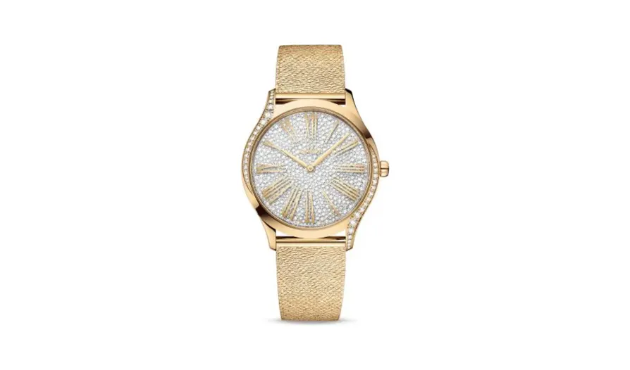 Omega De Ville Trésor 36 Moonshine Gold / Diamond / Mesh