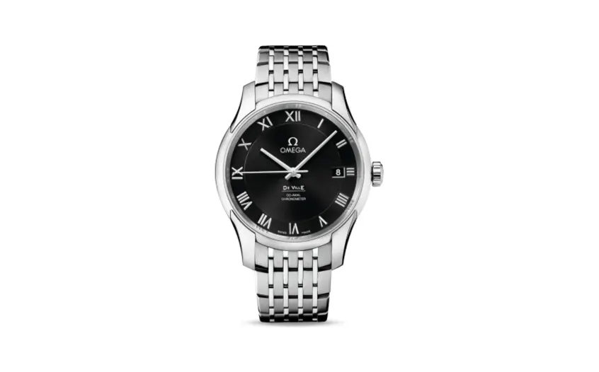 Omega De Ville Co-Axial 41 Stainless Steel / Black / Bracelet