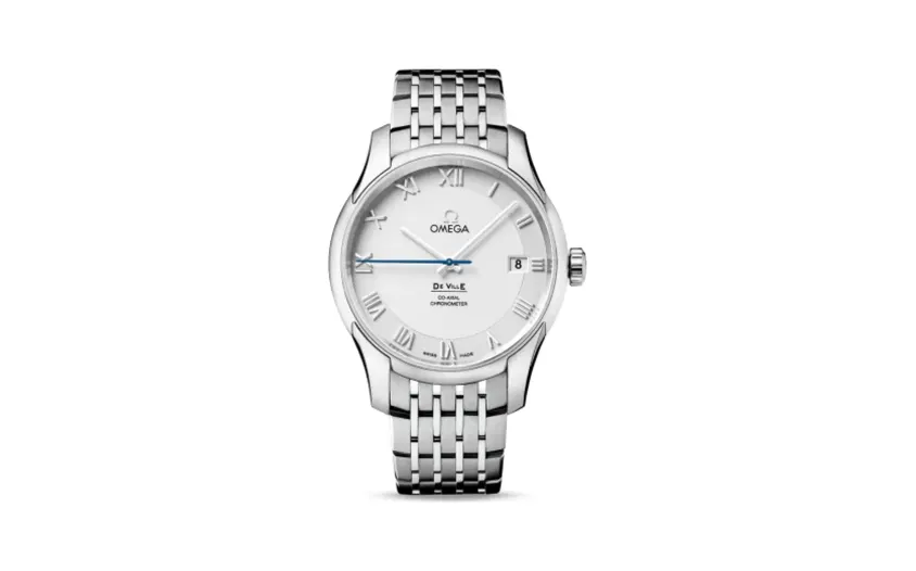 Omega De Ville Co-Axial 41 Stainless Steel / Silver / Bracelet