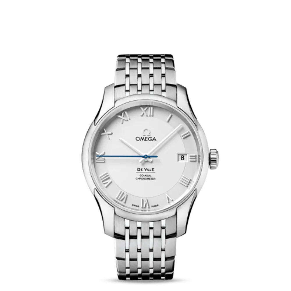 Omega De Ville Co-Axial 41 Stainless Steel / Silver / Bracelet