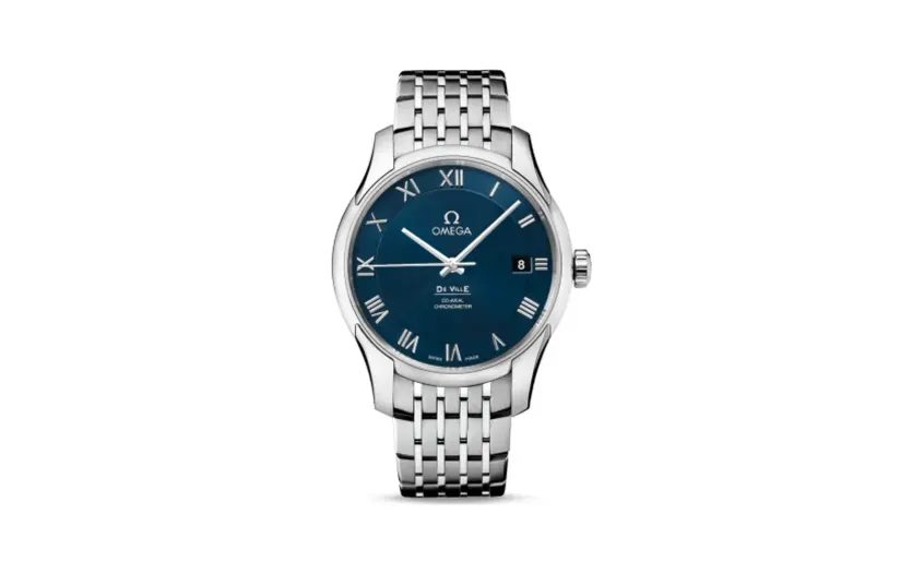 Omega De Ville Co-Axial 41 Stainless Steel / Blue / Bracelet