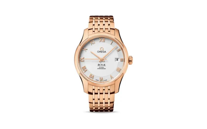 Omega De Ville Co-Axial 41 Red Gold / Silver / Bracelet