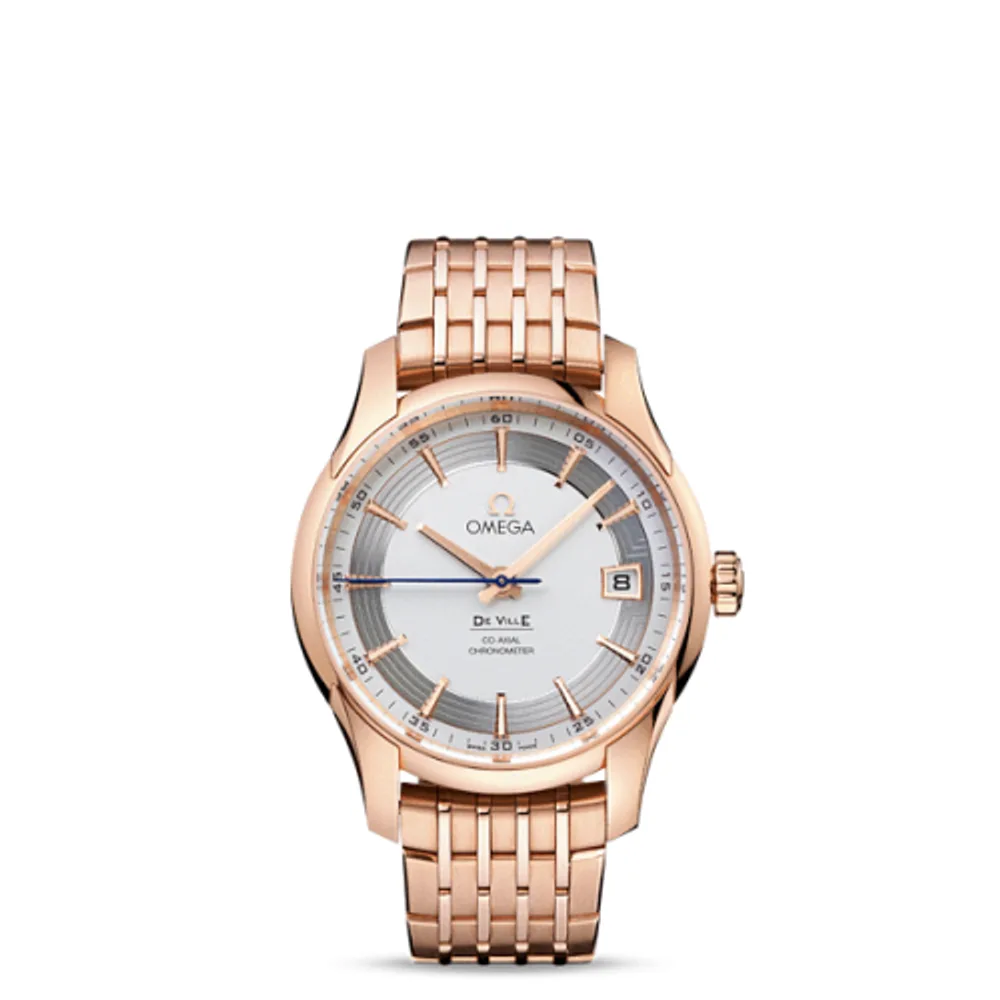 Omega De Ville Hour Vision Co-Axial Red Gold / Silver / Bracelet
