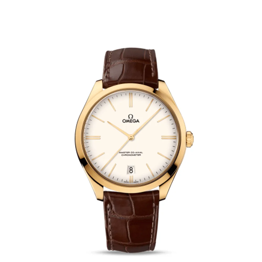 Omega De Ville Trésor Master Co-Axial Yellow Gold / Ivory Enamel