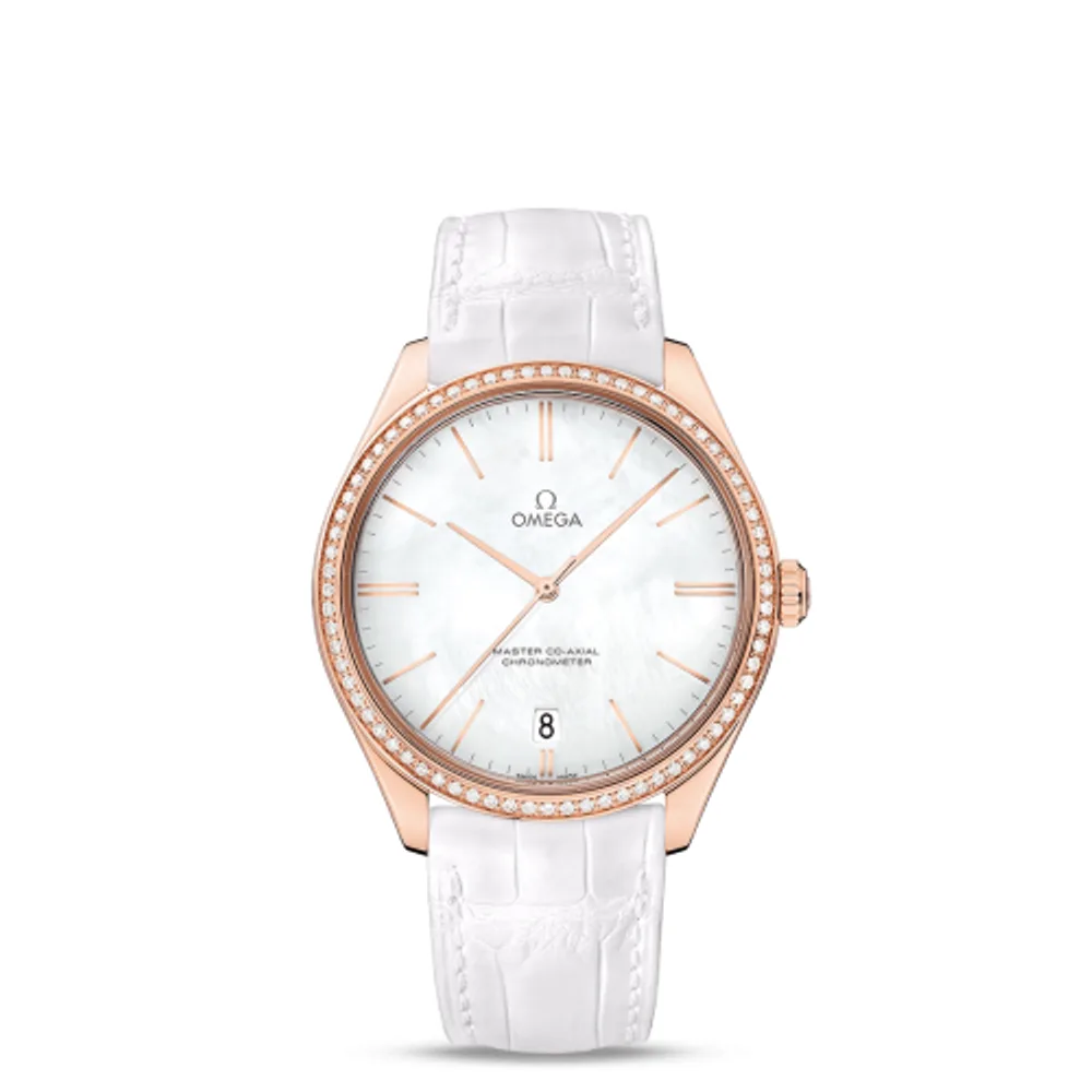 Omega De Ville Trésor Master Co-Axial Sedna Gold / Diamond / MOP