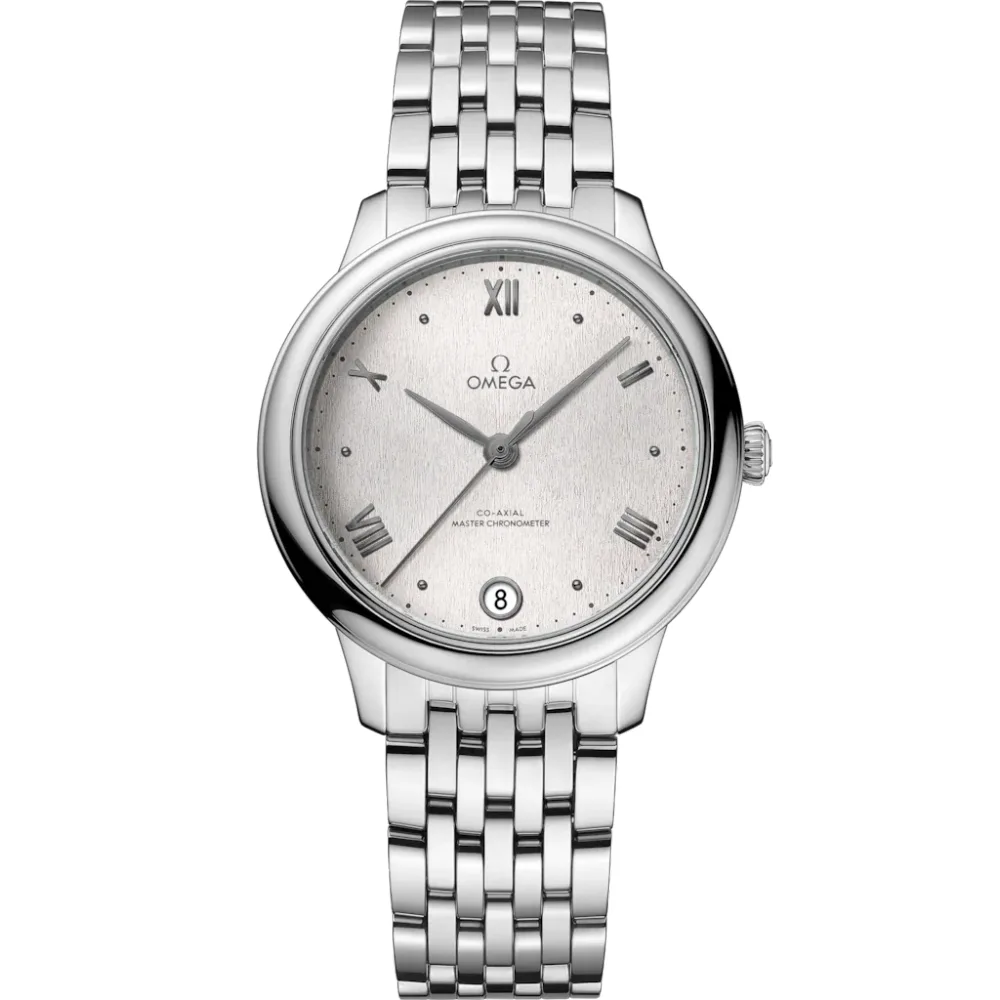 Omega De Ville Prestige 34 mm, steel on steel