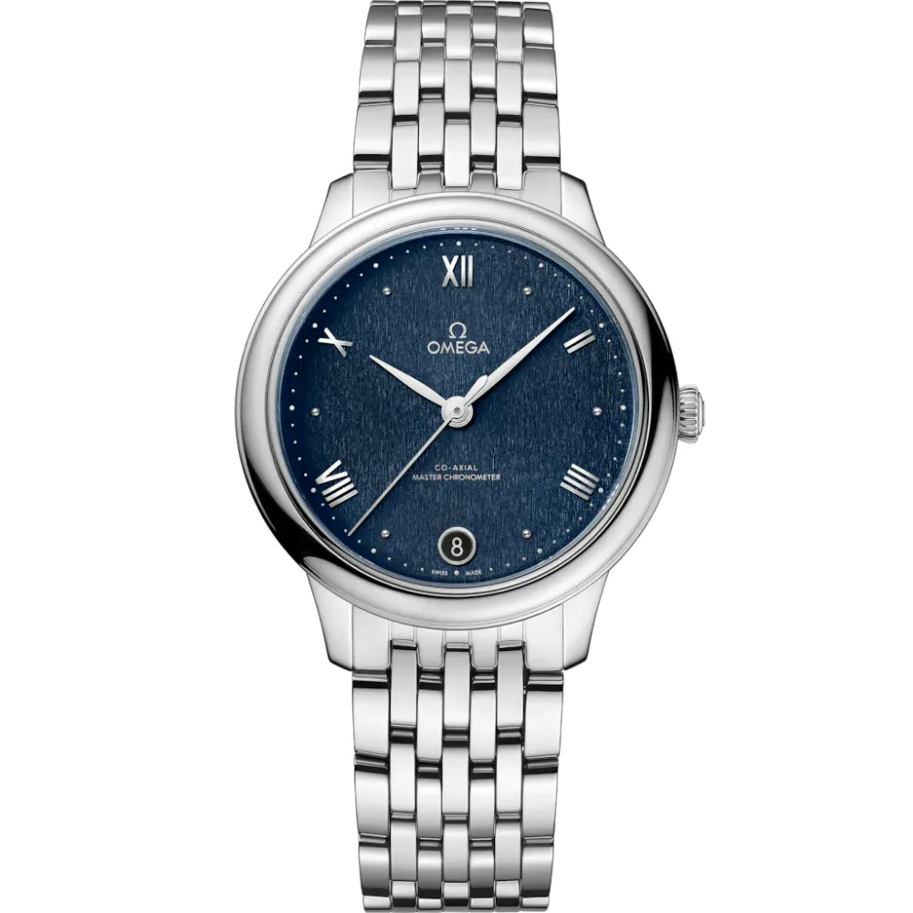 Omega De Ville Prestige 34 mm, steel on steel
