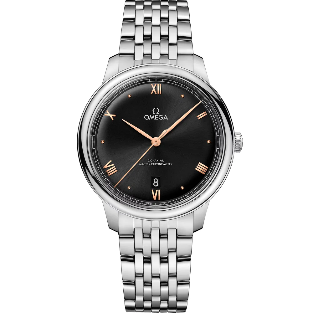 Omega De Ville Prestige 40 mm, steel on steel