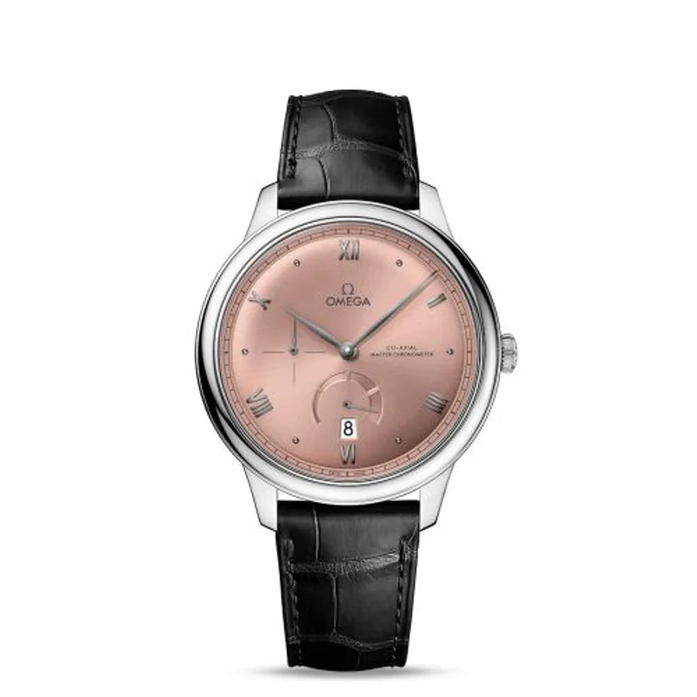 Omega De Ville Power Reserve Master Chronometer Stainless Steel / Salmon