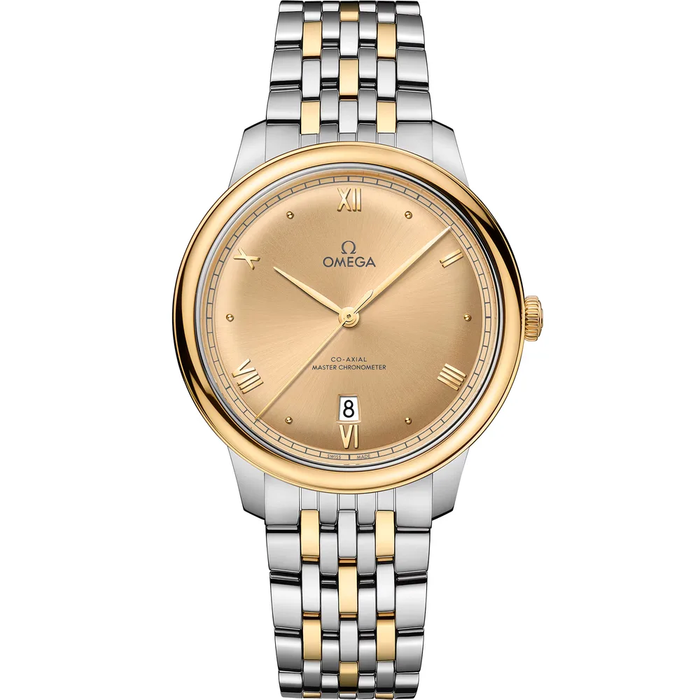 Omega De Ville Prestige 40 mm, steel - yellow gold on yellow gold