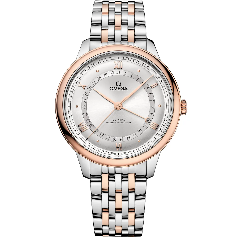 Omega De Ville Prestige 42 mm, steel - Sedna™ gold on steel - Sedna™ gold
