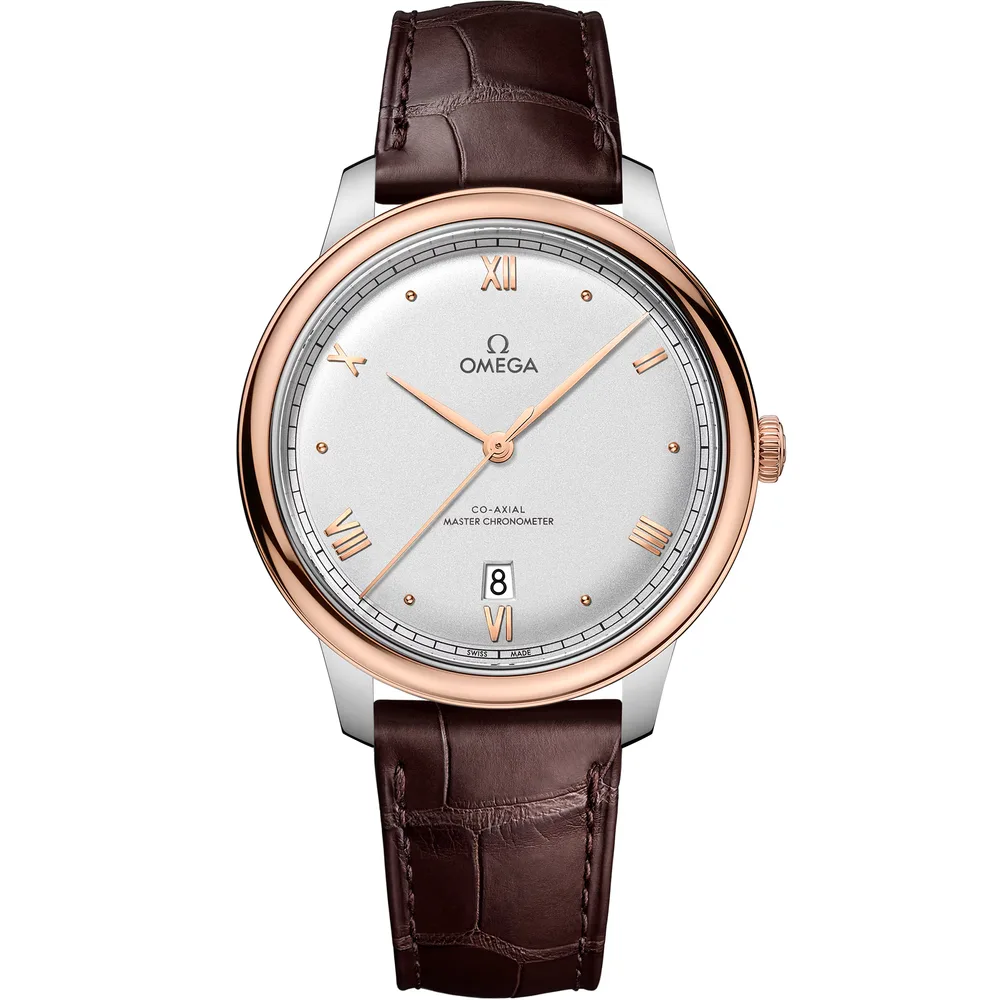 Omega De Ville Prestige 40 mm, steel - Sedna™ gold