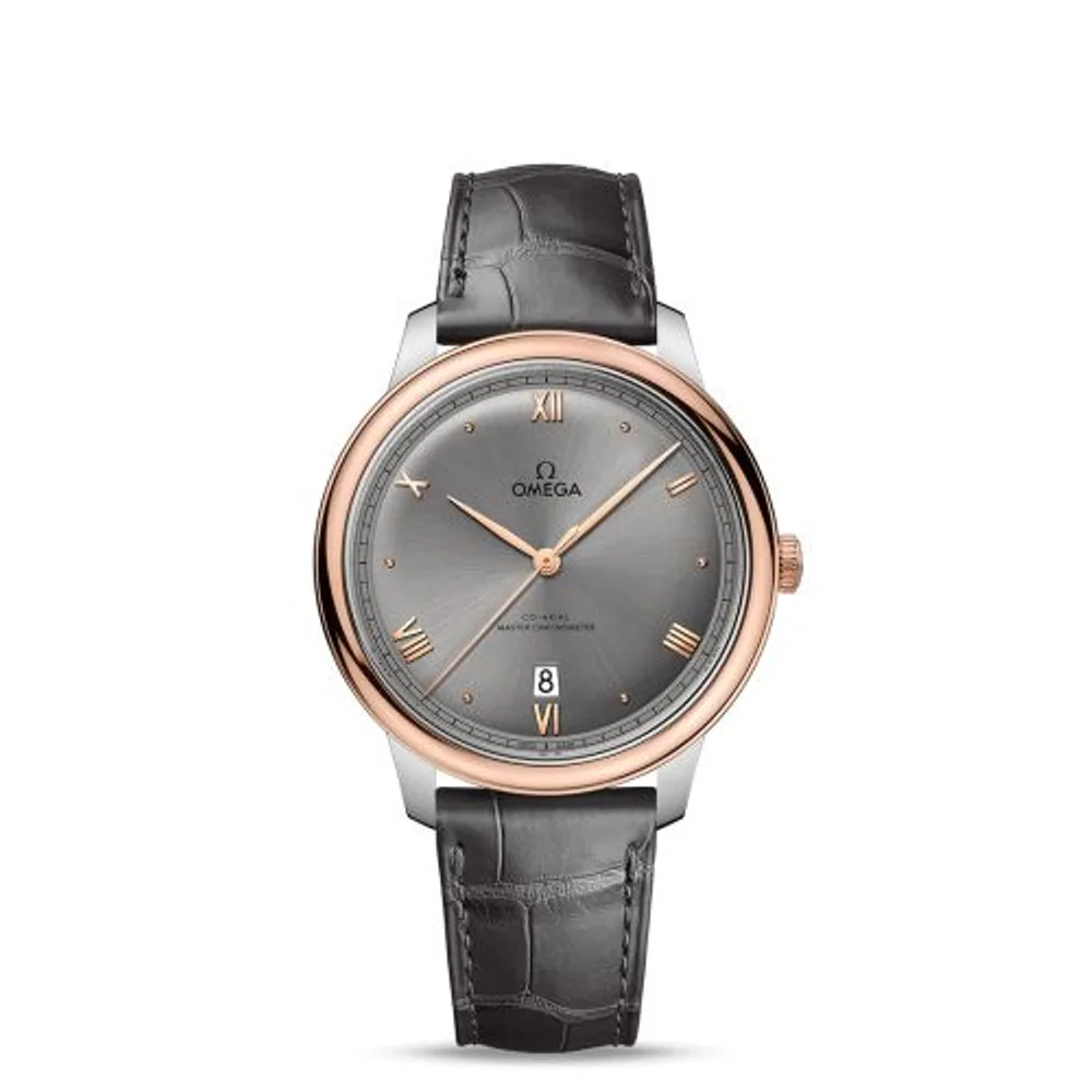 Omega De Ville Master Chronometer Stainless Steel - Sedna Gold / Grey