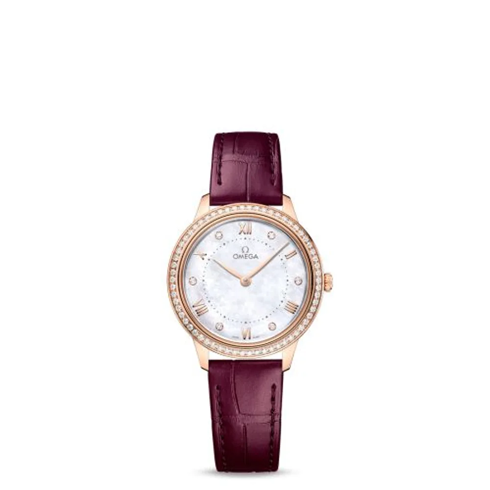 Omega De Ville Quartz 30 Sedna Gold - Diamond / MOP - Diamond