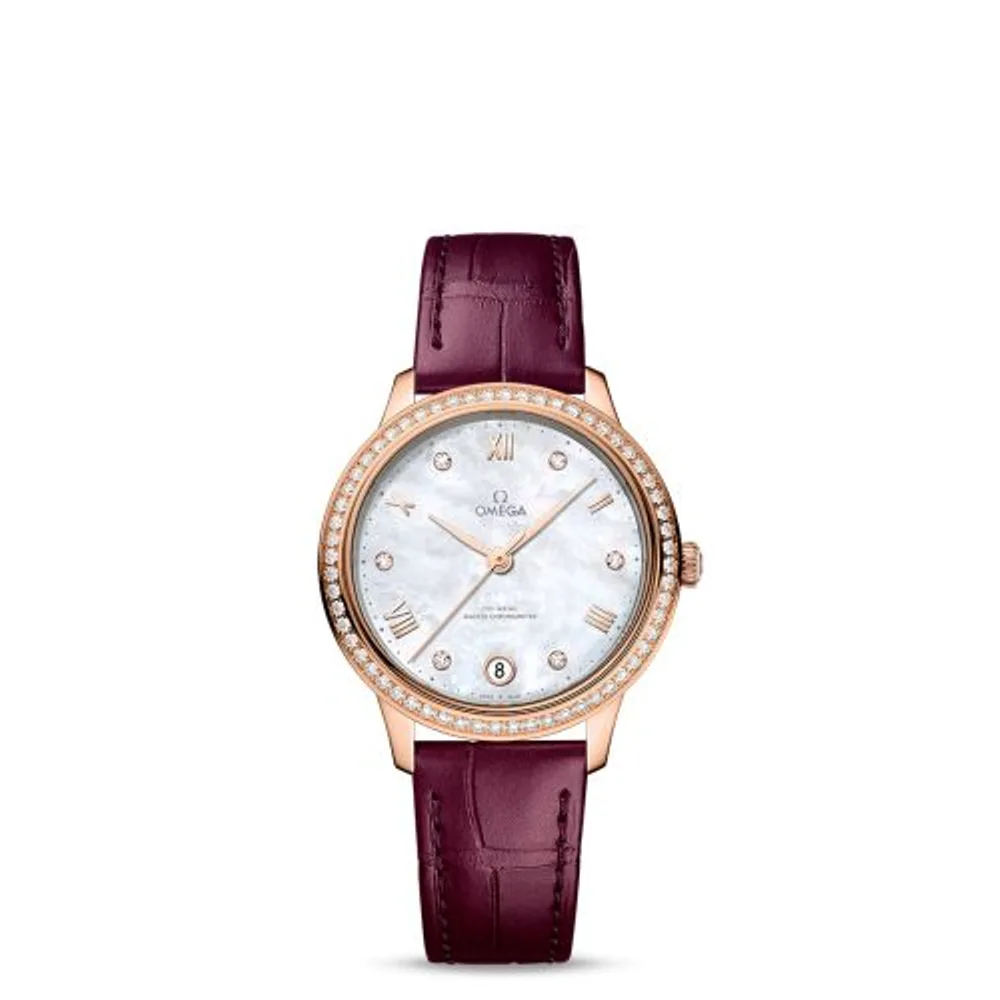 Omega De Ville Master Chronometer 34 Sedna Gold - Diamond / MOP - Diamond