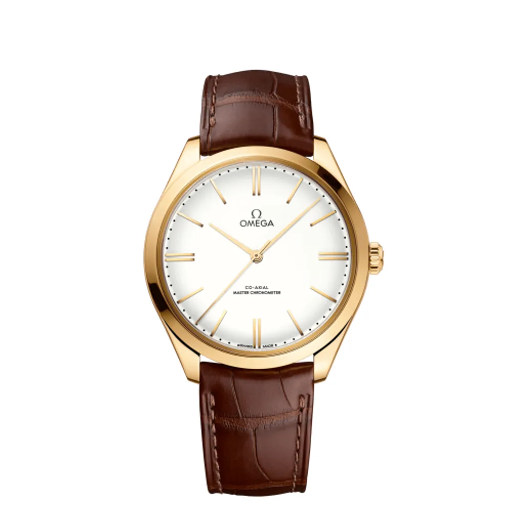 Omega De Ville Trésor Master Chronometer Yellow Gold / White Enamel