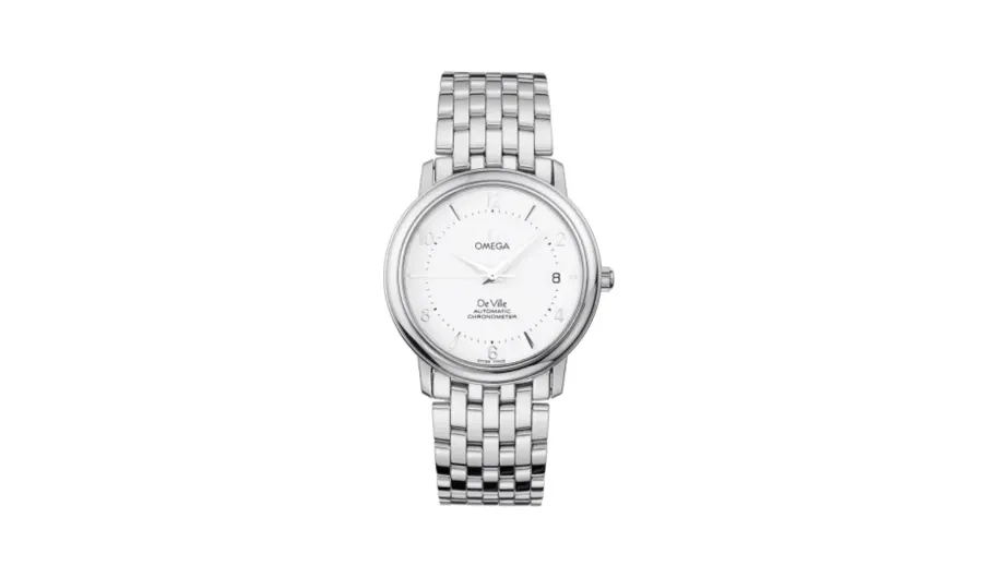 Omega De Ville Prestige Automatic 34.7 Stainless Steel / Silver / Bracelet