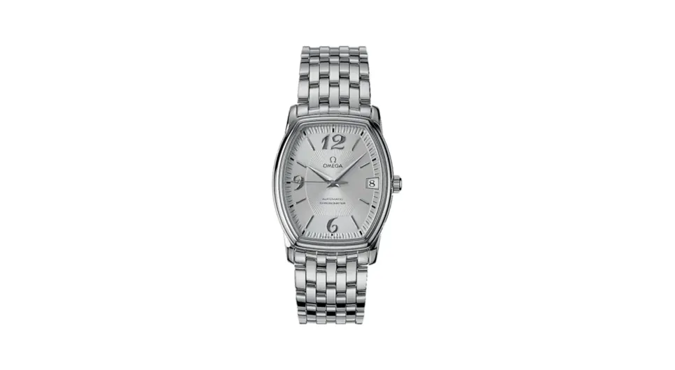 Omega De Ville Prestige Automatic 31.2 Tonneau Stainless Steel / Silver / Bracelet