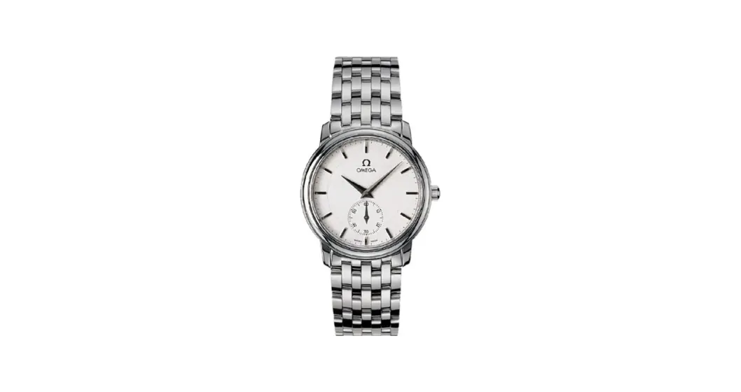 Omega De Ville Prestige Small Seconds 34.4 Stainless Steel / Silver / Bracelet