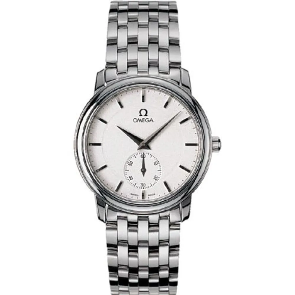Omega De Ville Prestige Small Seconds 34.4 Stainless Steel / Silver / Bracelet