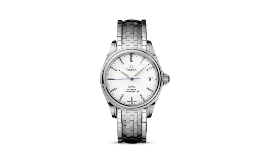 Omega De Ville Co-Axial 35 Stainless Steel / Silver / Bracelet