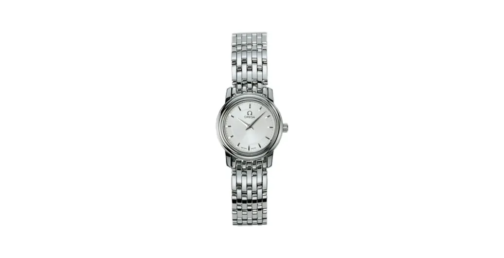 Omega De Ville Prestige Quartz 22 Stainless Steel / Silver / Bracelet