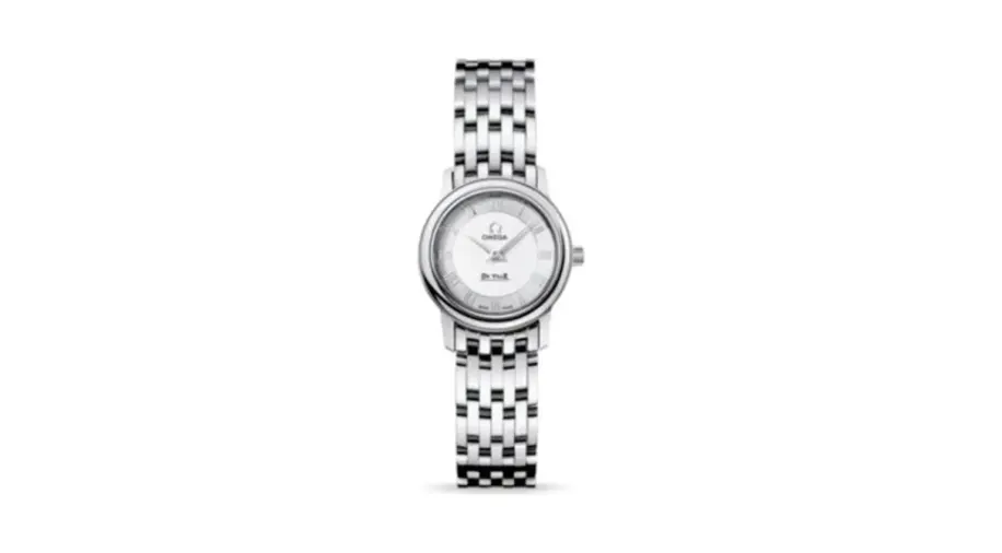 Omega De Ville Prestige Quartz 22 Stainless Steel / Silver / Bracelet