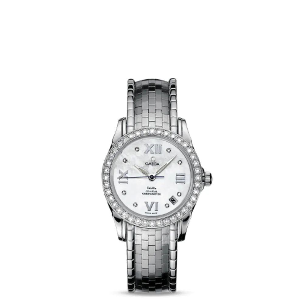 Omega De Ville Co-Axial 32.5 Stainless Steel / MOP / Bracelet