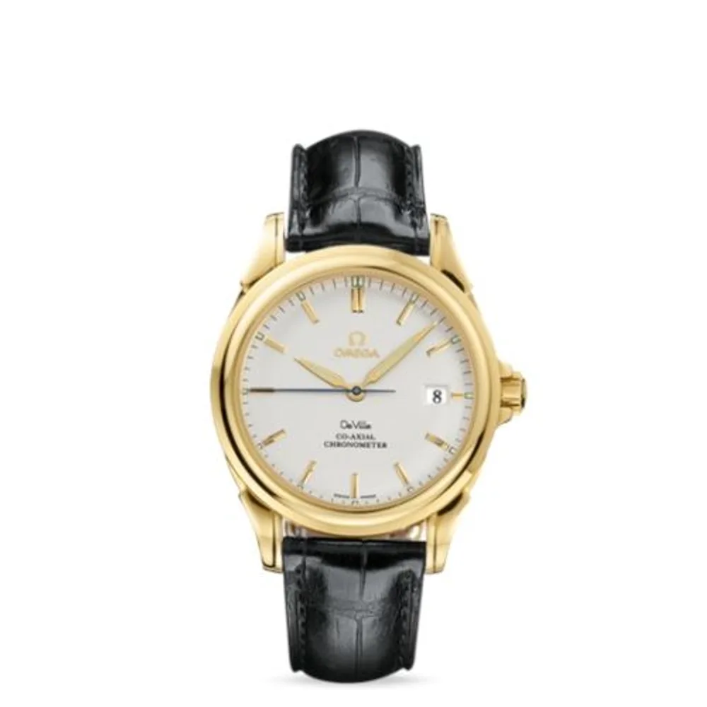 Omega De Ville Co-Axial 37.5 Yellow Gold / Silver