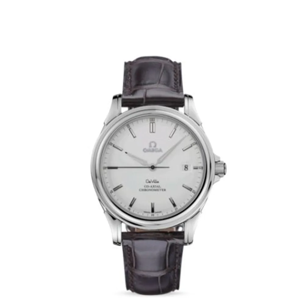Omega De Ville Co-Axial 37.5 Stainless Steel / Silver