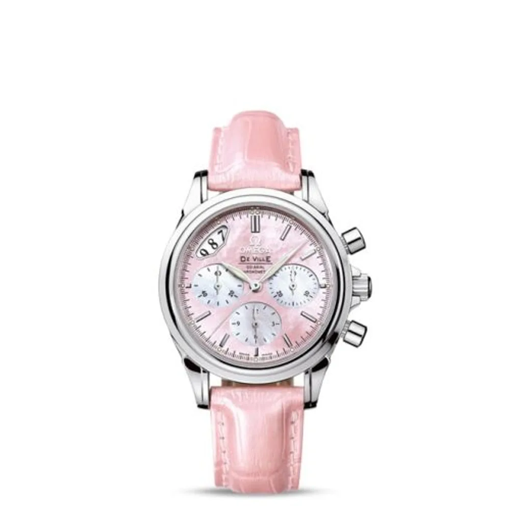Omega De Ville Co-Axial 35 Chronograph Stainless Steel / MOP
