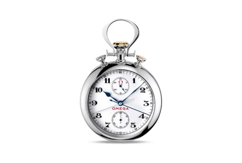 Omega Museum Collection Olympic Pocket Watch 1932 White Gold