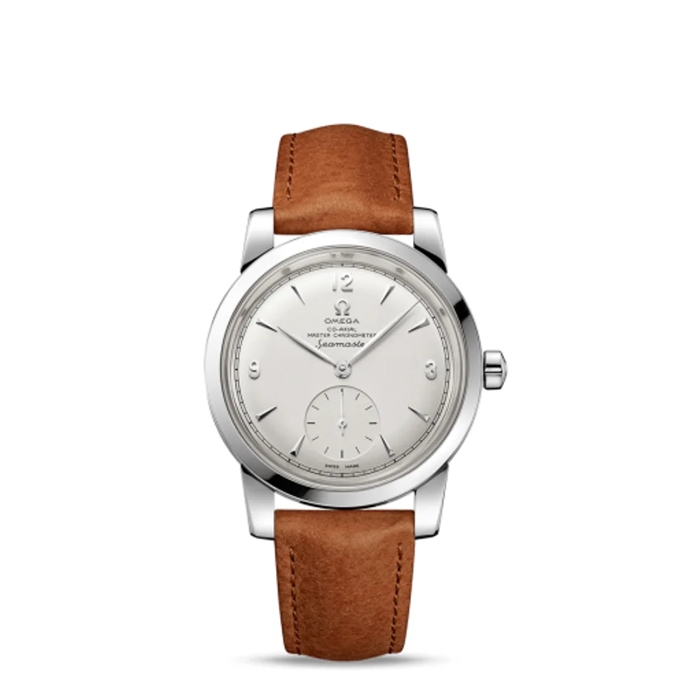 Omega Museum Collection Seamaster 1948 Small Seconds Stainless Steel / Silver / Leather
