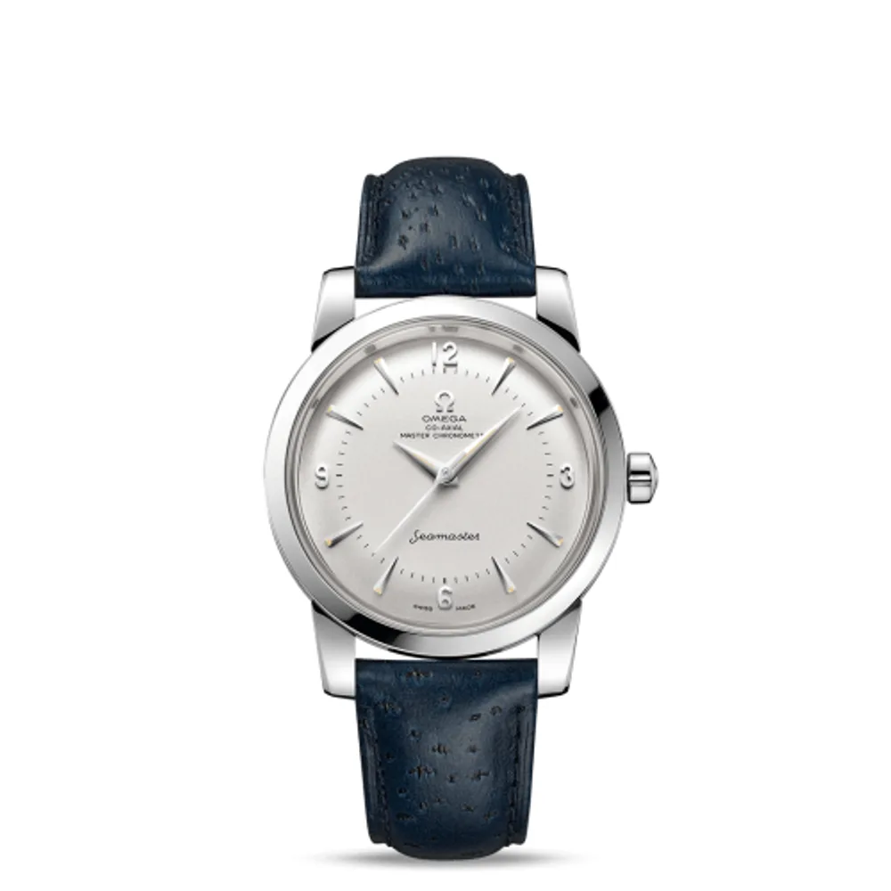 Omega Museum Collection Seamaster 1948 Central Seconds Stainless Steel / Silver / Leather