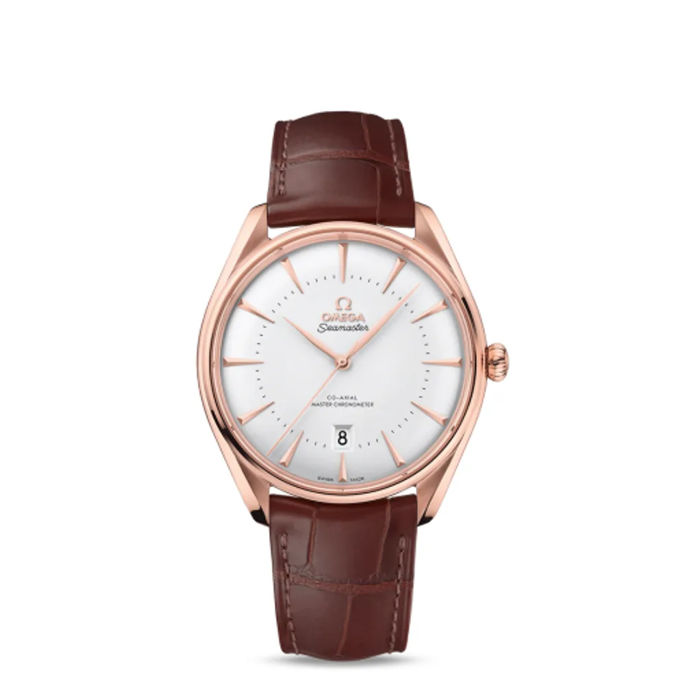 Omega Seamaster Master Co-Axial 39.5 Edizione Venezia Sedna Gold / Silver / Alligator