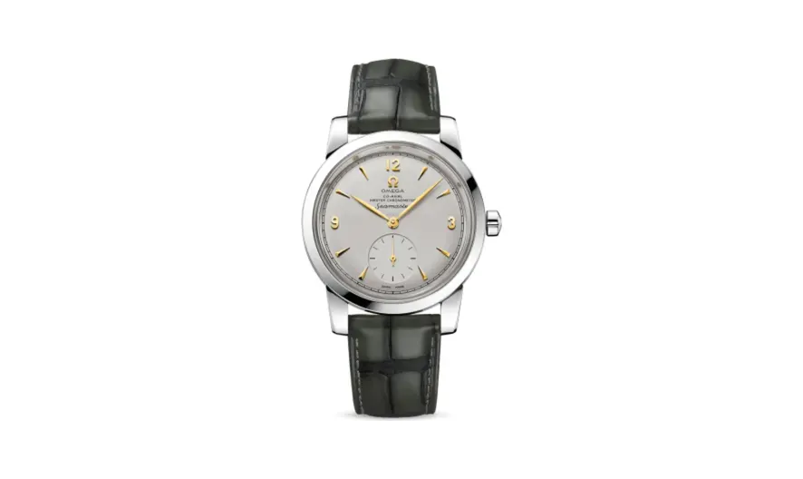 Omega Museum Collection Seamaster 1948 Small Seconds Platinum / Silver / Alligator