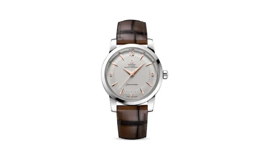 Omega Museum Collection Seamaster 1948 Central Seconds Platinum / Silver / Alligator