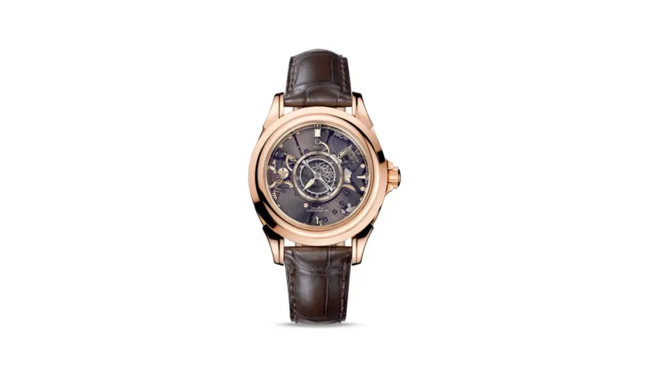Omega De Ville Tourbillon Co-Axial Red Gold