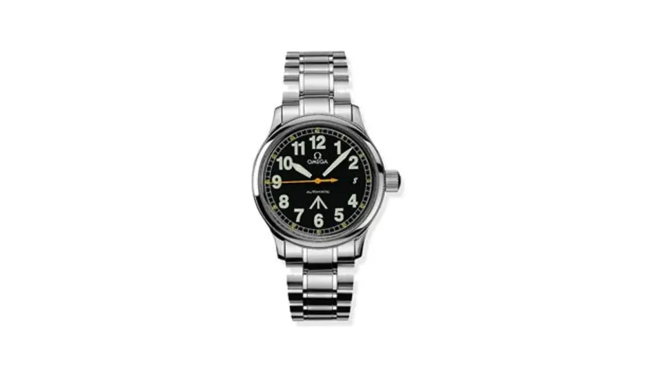 Omega Dynamic III Date Stainless Steel / Black / Bracelet / Japan
