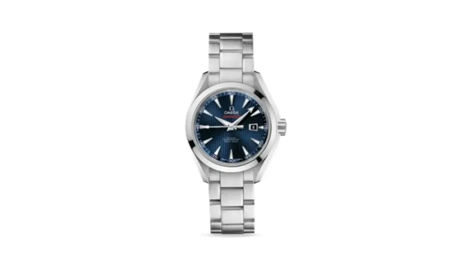 Omega Seamaster Aqua Terra 150M Co-Axial 34 Stainless Steel / Blue / Bracelet / Olympic Collection London 2012
