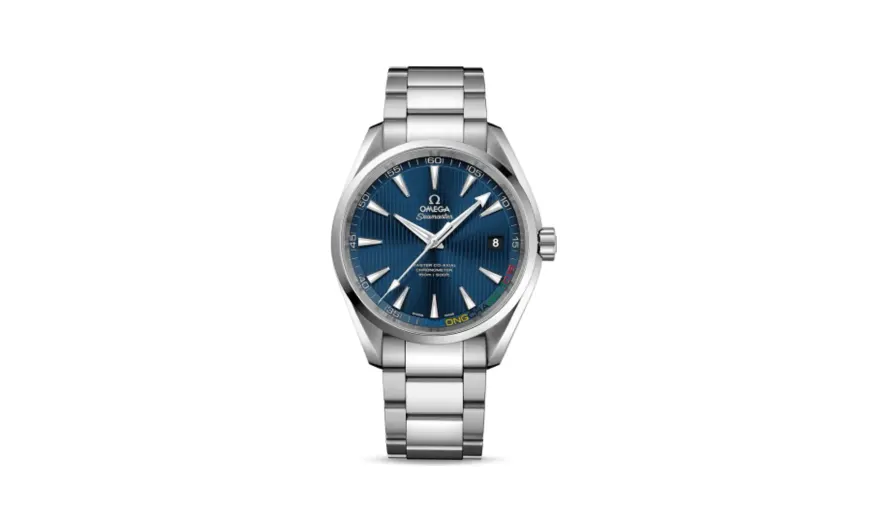 Omega Seamaster Aqua Terra 150m Master Co-Axial 41.5 Stainless Steel / Blue / Bracelet / Olympic Collection PyeongChang 2018