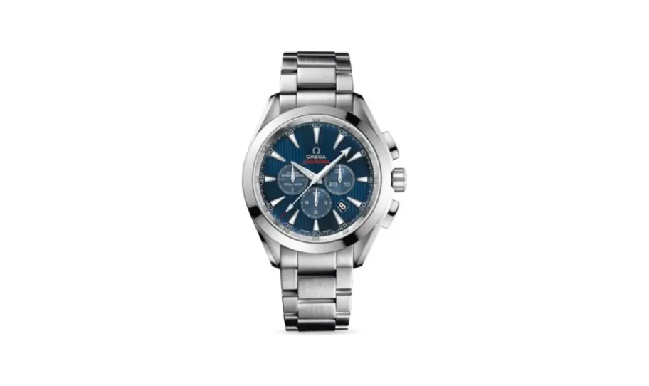 Omega Seamaster Aqua Terra 150M Co-Axial 44 Chronograph Stainless Steel / Blue / Bracelet / Olympic Collection