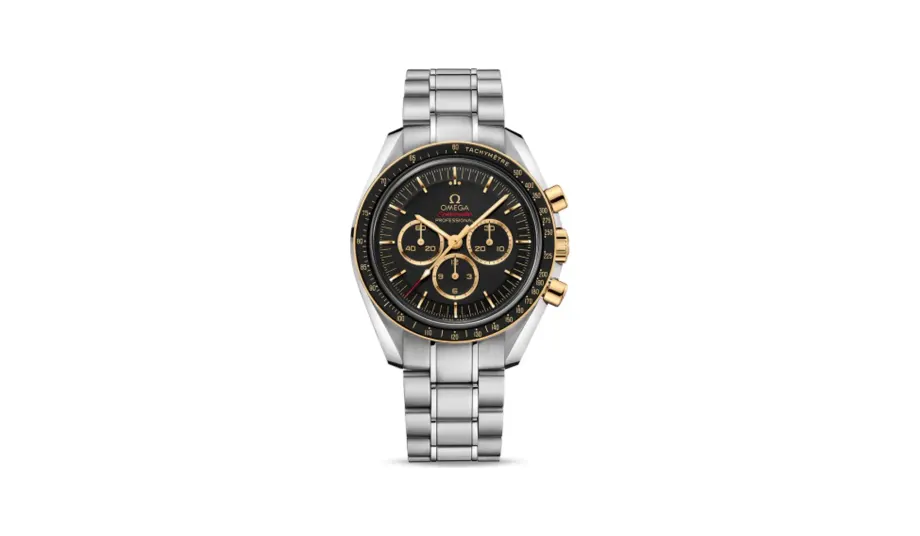 Omega Speedmaster Professional Moonwatch Stainless Steel / Yellow Gold / Black / Tokyo Olympics / Set