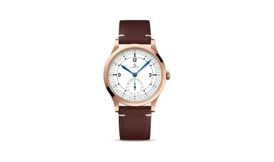 Omega Museum Collection Beijing Winter Olympics 2022 Sedna Gold / Enamel