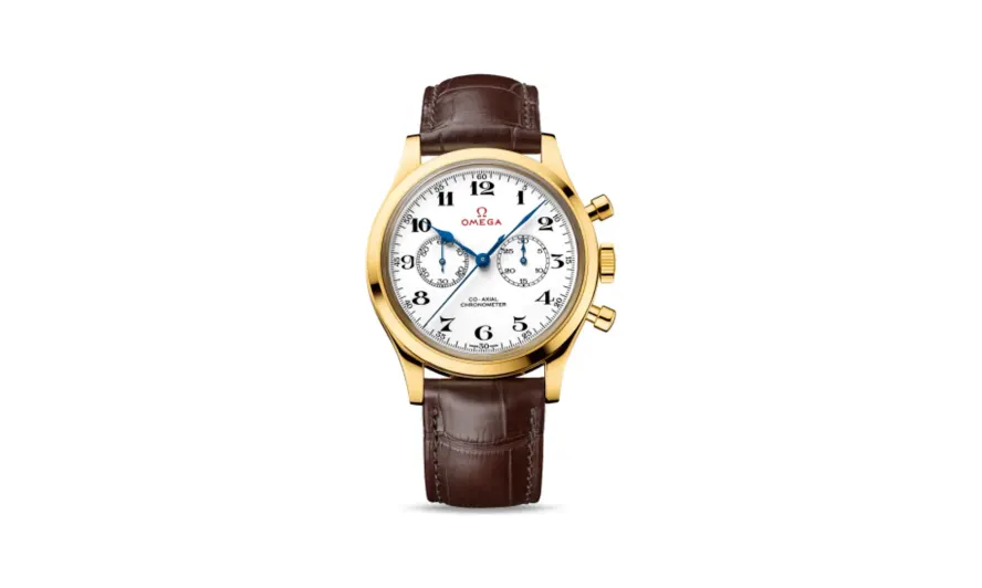 Omega Museum Collection N° 10 Olympic Official Timekeeper Co-Axial Chronograph Yellow Gold
