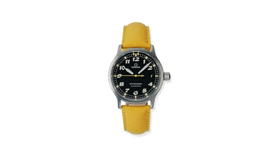 Omega Dynamic III Date Stainless Steel / Black / Yellow Coramide