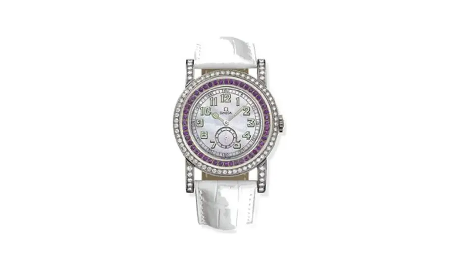 Omega Museum Collection N° 1 "Pilots 1938" Aquarella Amethyst