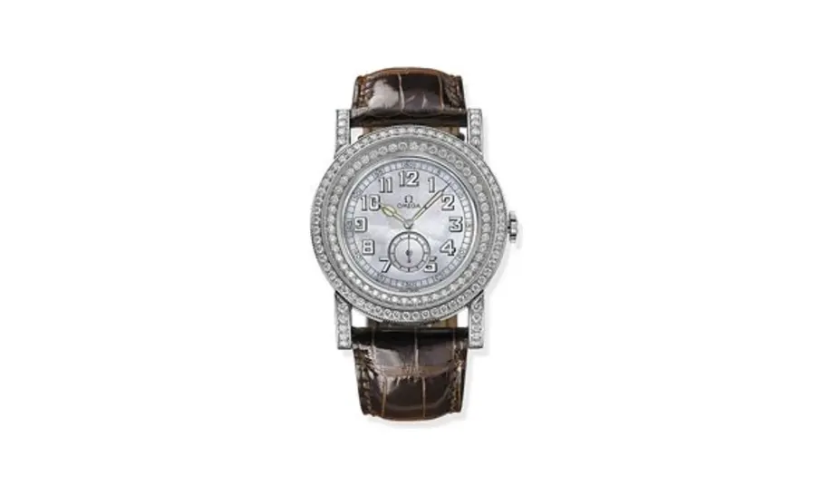 Omega Museum Collection N° 1 "Pilots 1938" Aquarella Diamonds